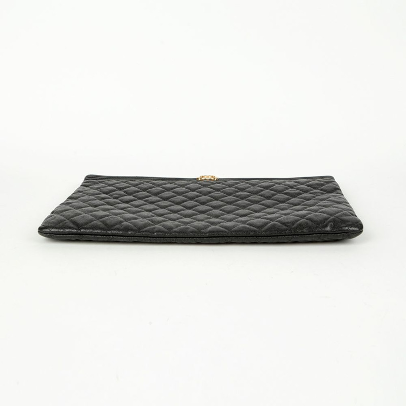 CHANEL Boy Caviar 大號手包-5