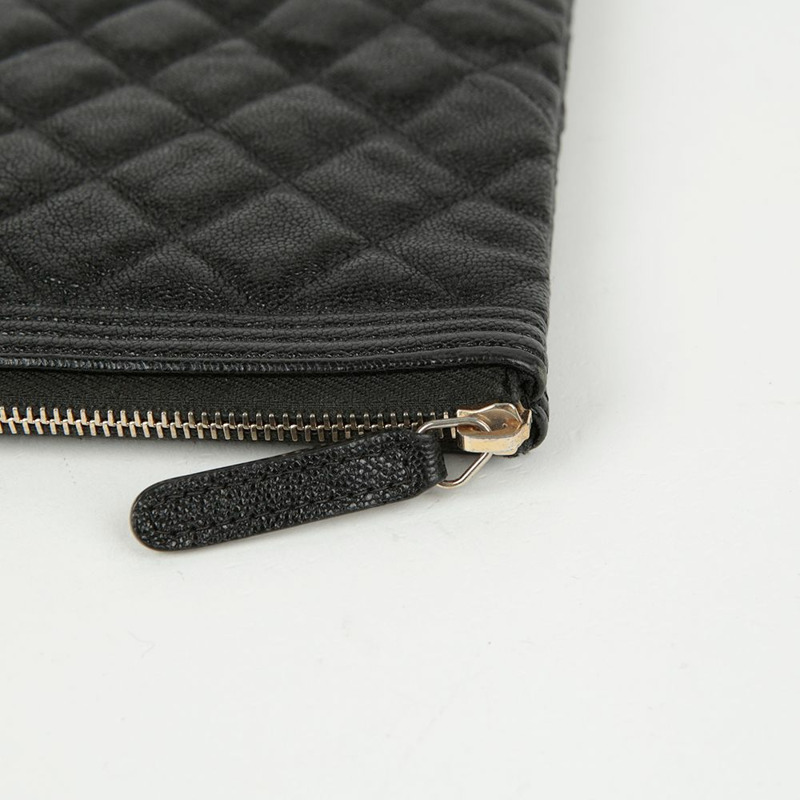 CHANEL Boy Caviar 大號手包-6