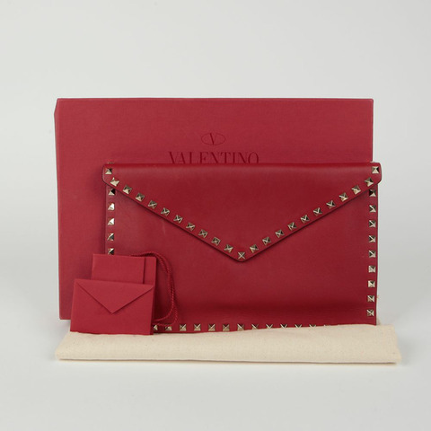 VALENTINO Rockstud 信封手拿包