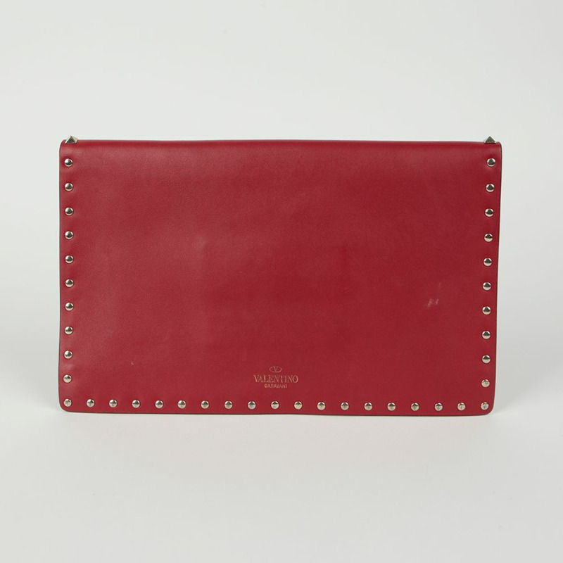 VALENTINO Rockstud 信封手拿包-2