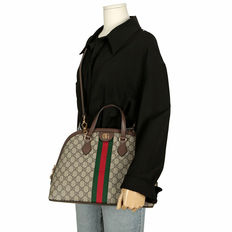 GUCCI Ophidia 中型托特單肩包-10