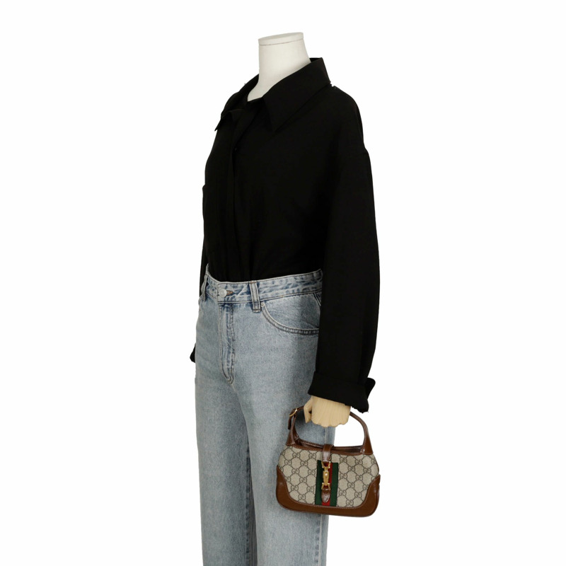 GUCCI Jackie 1961 迷你 Hobo 斜背包-8
