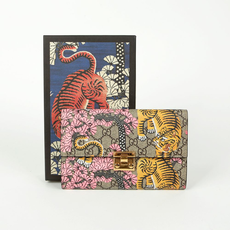 GUCCI 孟加拉虎掛鎖手包 453156-0