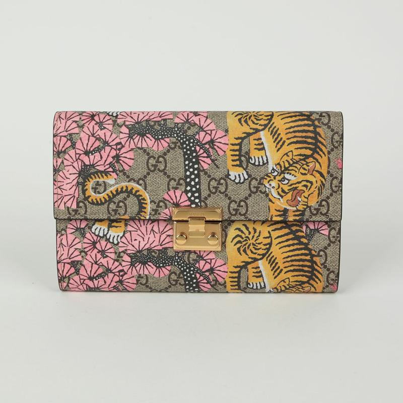 GUCCI 孟加拉虎掛鎖手包 453156-1