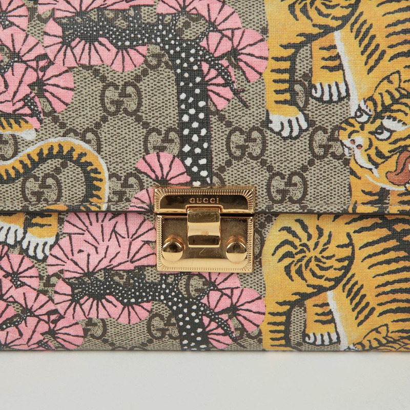 GUCCI 孟加拉虎掛鎖手包 453156-2