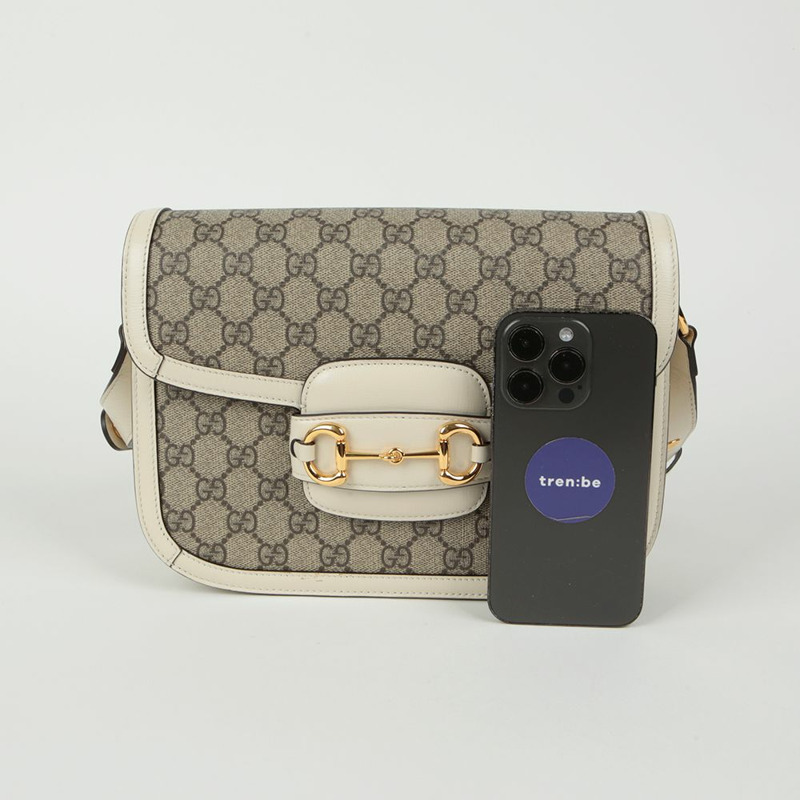 GUCCI Horsebit 1955 小號斜背包-7