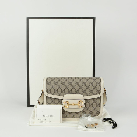 GUCCI Horsebit 1955 小號肩斜背包