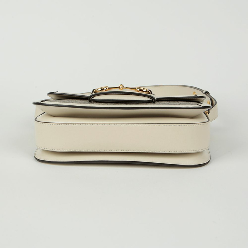 【包稅】GUCCI Horsebit 1955 小號肩斜背包-5