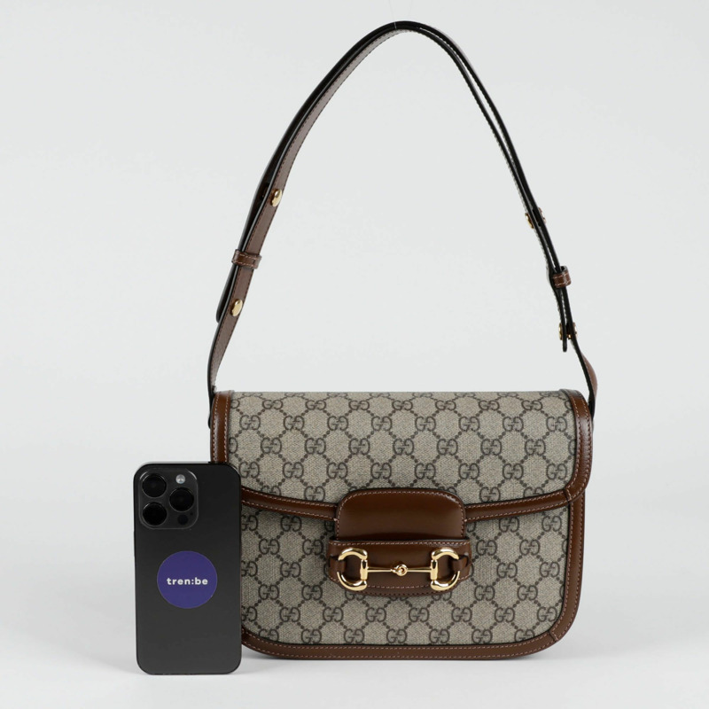 GUCCI Horsebit 1955 小號斜背包-6