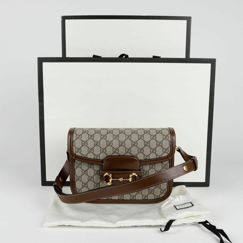 GUCCI Horsebit 1955 小號肩斜背包