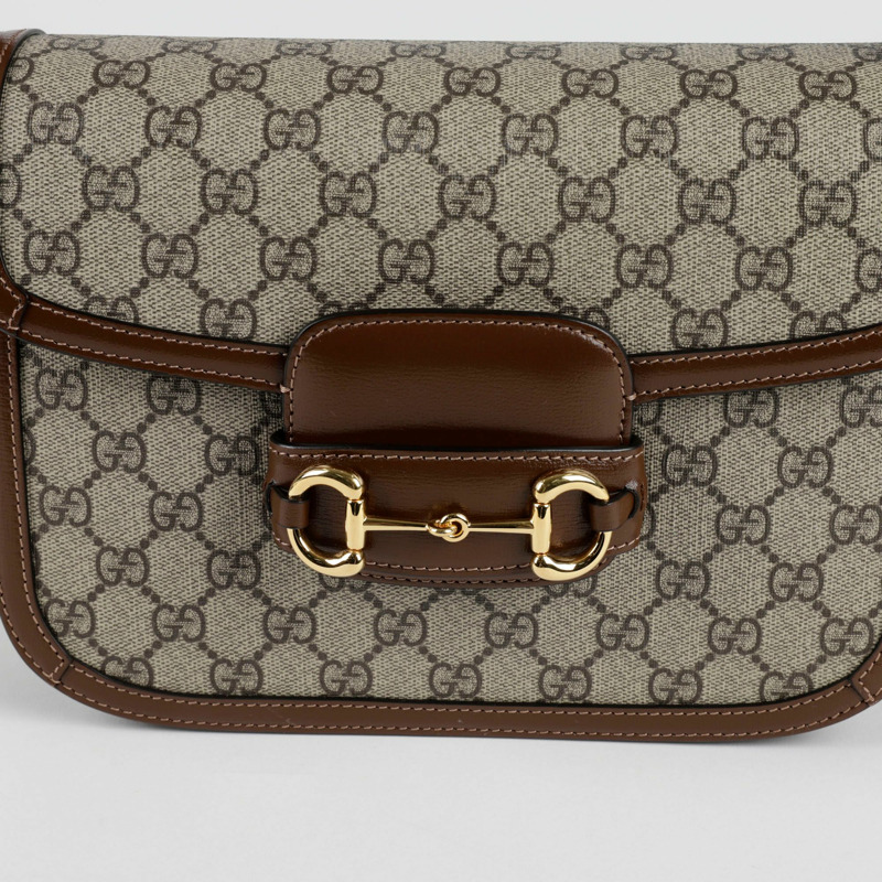 【包稅】GUCCI Horsebit 1955 小號肩斜背包-1