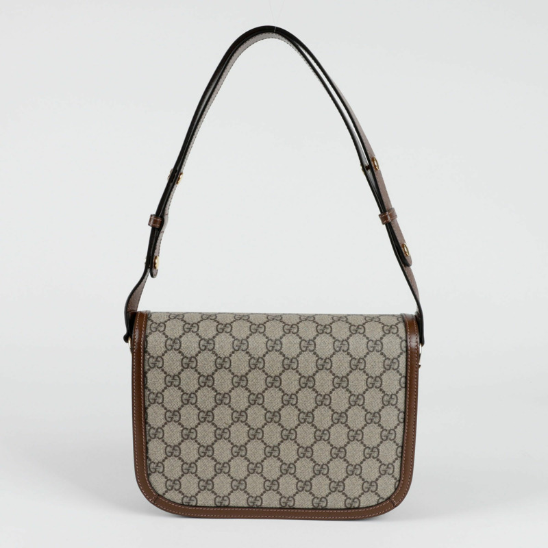 【包稅】GUCCI Horsebit 1955 小號肩斜背包-3