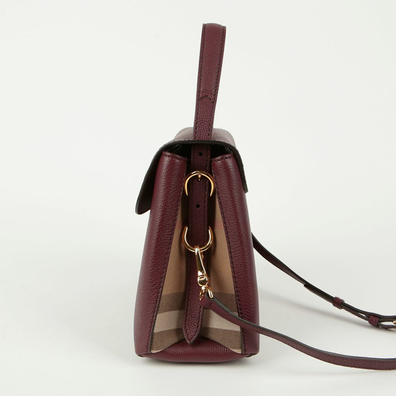 BURBERRY Camberley 小號托特單肩包-3