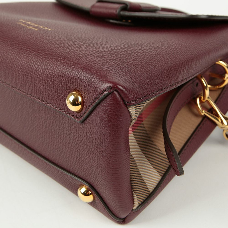 BURBERRY Camberley 小號托特單肩包-5