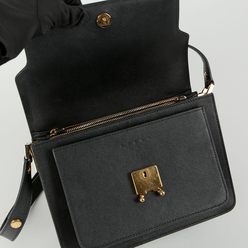 MARNI SBMPN09NO1 Trunk 中型單肩斜背包-7