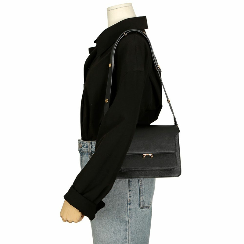 MARNI SBMPN09NO1 Trunk 中型單肩斜背包-10
