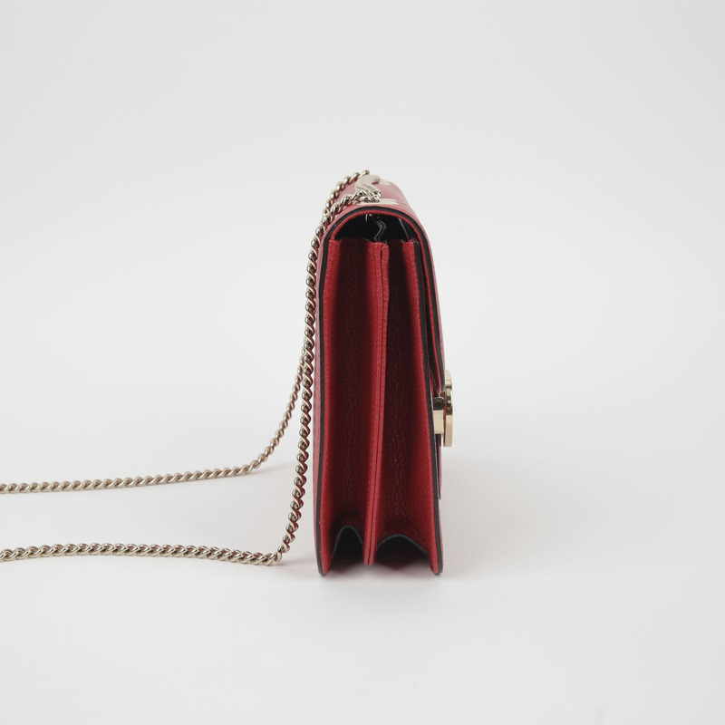 GUCCI 510303 互扣式中型鏈條單肩包-4