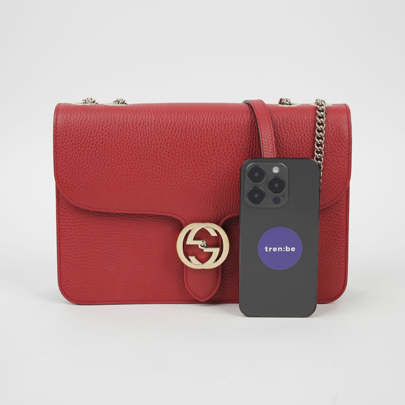 GUCCI 510303 互扣式中型鏈條單肩包-8