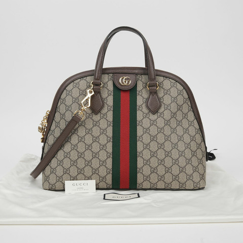 GUCCI Ophidia 中型頂部提把托特單肩包 524533