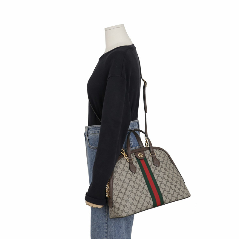 GUCCI Ophidia 中型頂部提把托特單肩包 524533-8