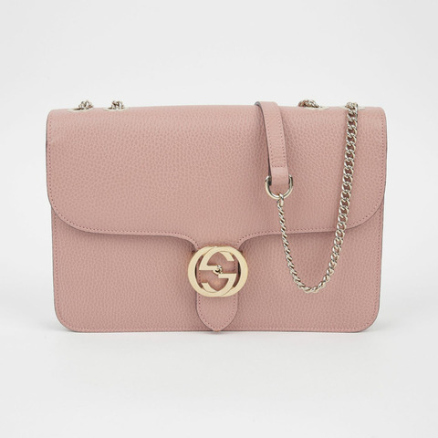 GUCCI 510303 互扣式中型單肩包