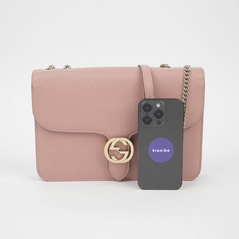 GUCCI 510303 互扣式中型單肩包-7