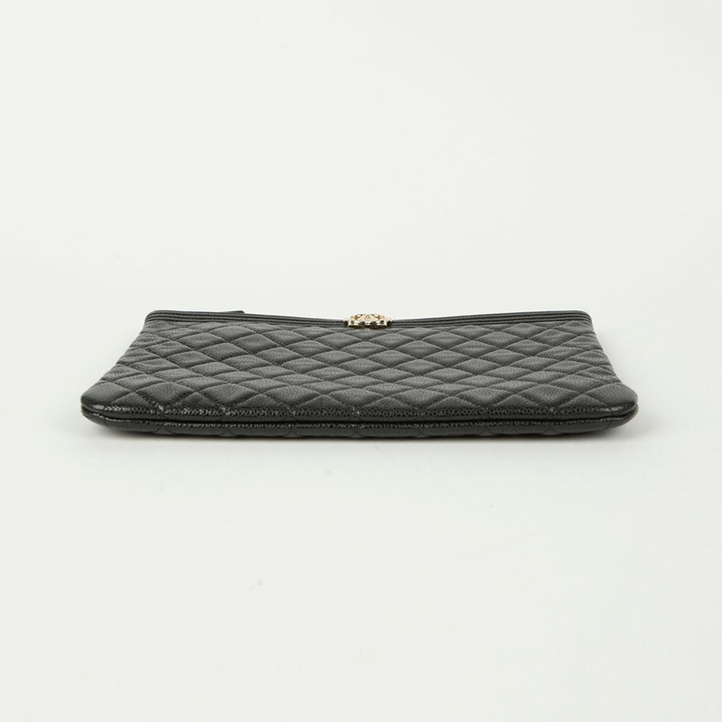 【包稅】CHANEL Caviar Boy 新款中型手拿包-5