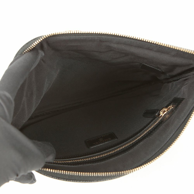 【包稅】CHANEL Caviar Boy 新款中型手拿包-9