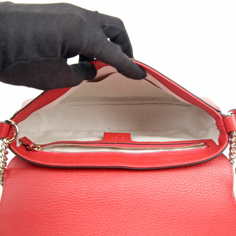 GUCCI Soho 流蘇單肩斜背包 536224-8