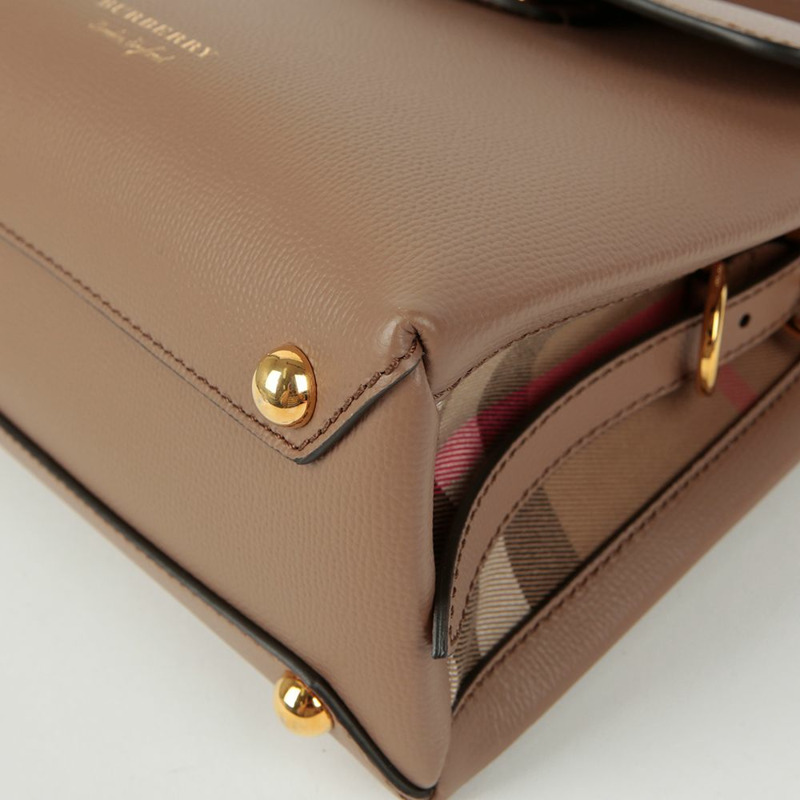 BURBERRY Camberley 小號托特單肩包-6