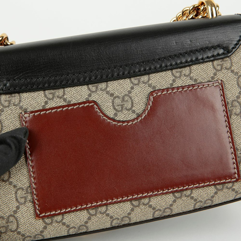 GUCCI Paddle Lock 小號鏈條單肩斜背包 409487-5