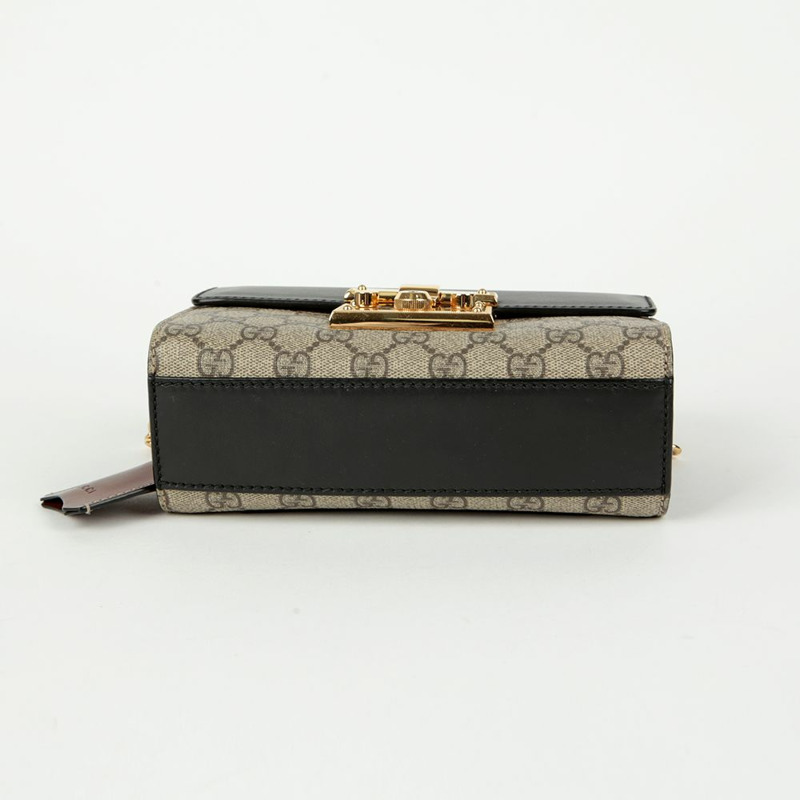 GUCCI Paddle Lock 小號鏈條單肩斜背包 409487-6