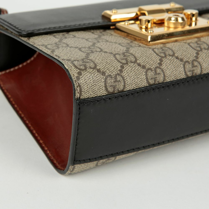GUCCI Paddle Lock 小號鏈條單肩斜背包 409487-8