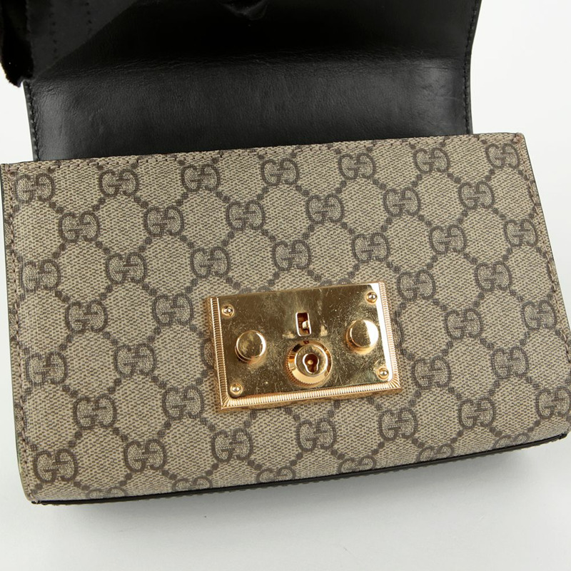 GUCCI Paddle Lock 小號鏈條單肩斜背包 409487-14