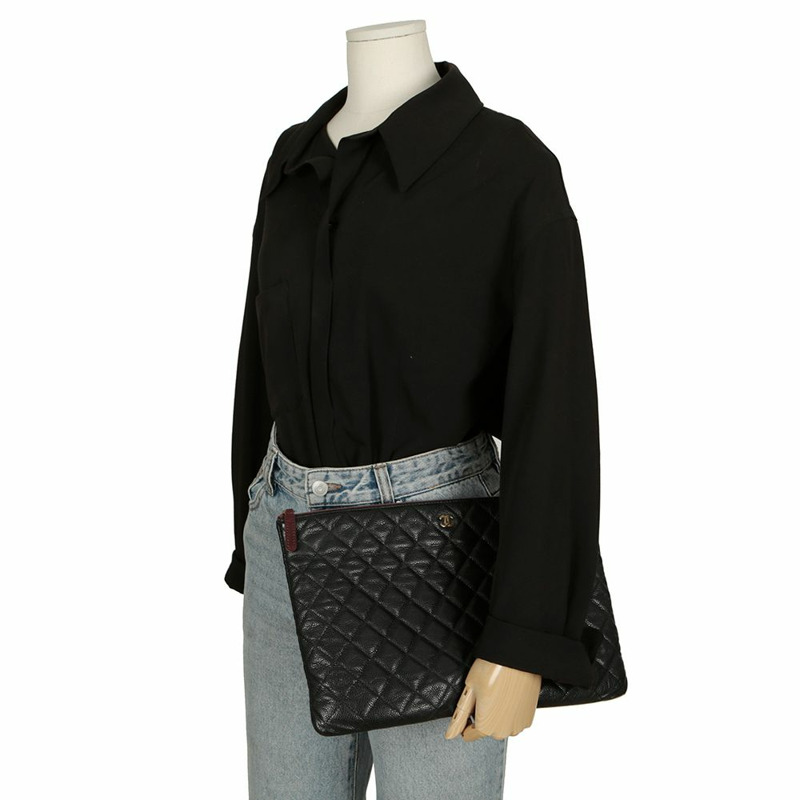 CHANEL Caviar 經典大手包 A69251-13
