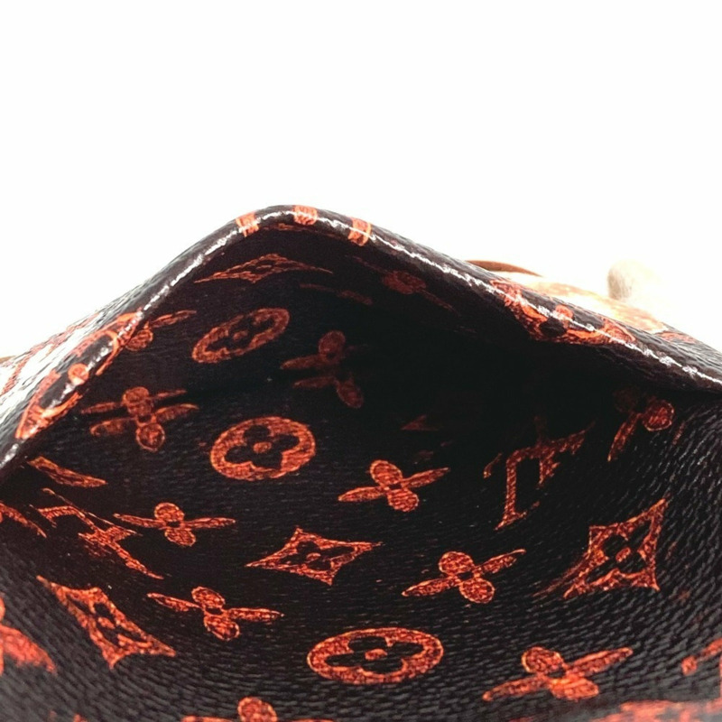 LOUIS VUITTON M44399 Monogram Cat Panam Twin Pochette 帆布肩背包（小號）- 女士棕色-10