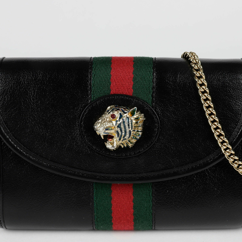 GUCCI Raja Taiga 鏈條單肩斜背包-1