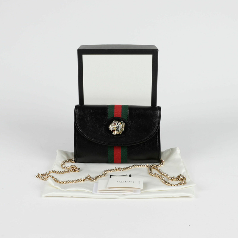 【包稅】GUCCI Raza Taiga 鏈條單肩斜背包-0