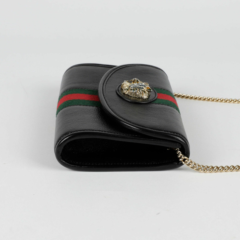 【包稅】GUCCI Raza Taiga 鏈條單肩斜背包-3