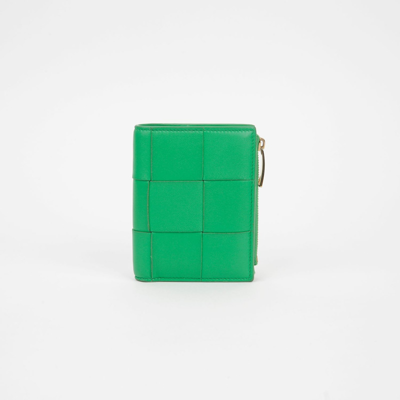 BOTTEGA VENETA 文件夾小拉鍊皮夾-1