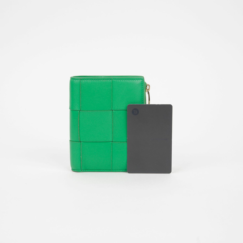 BOTTEGA VENETA 文件夾小拉鍊皮夾-12