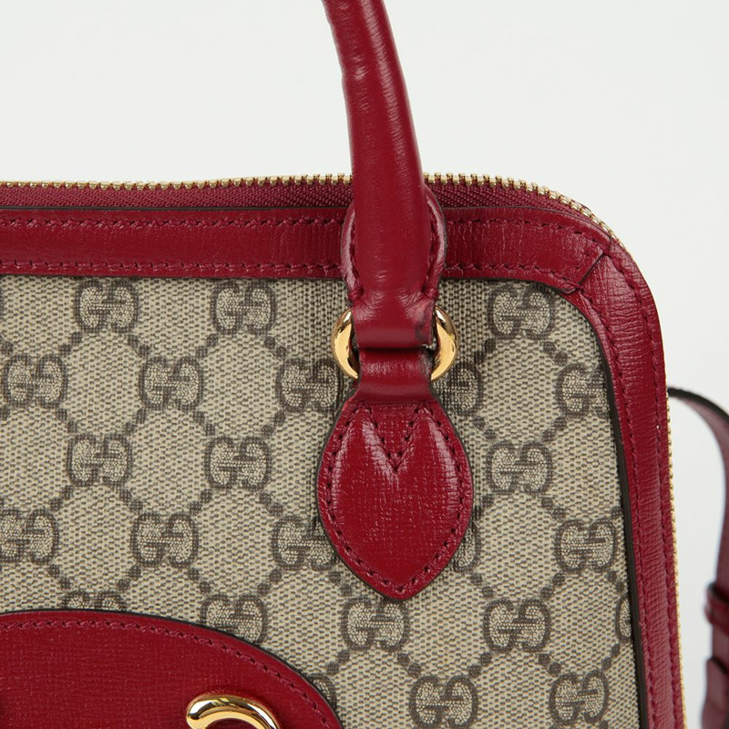 GUCCI Horsebit 1955 小號頂部提把托特單肩包-3