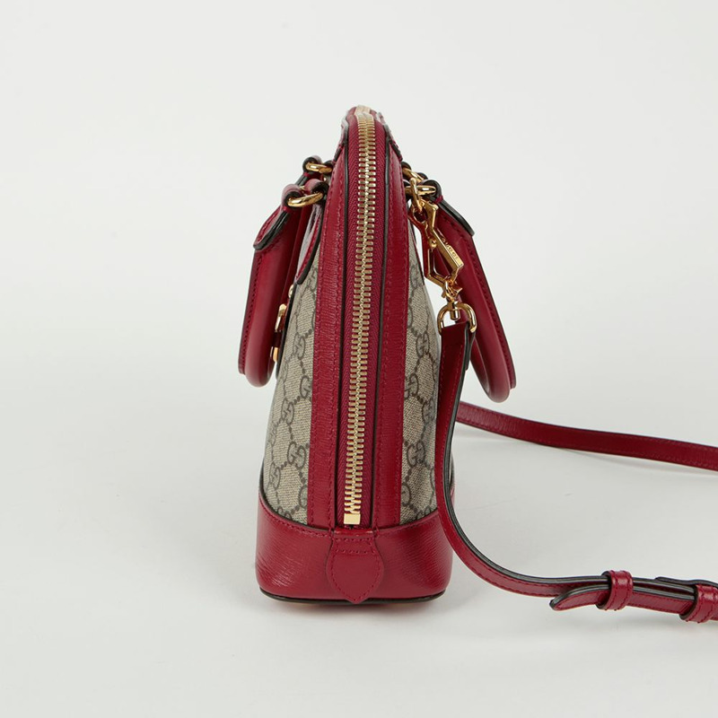 GUCCI Horsebit 1955 小號頂部提把托特單肩包-8