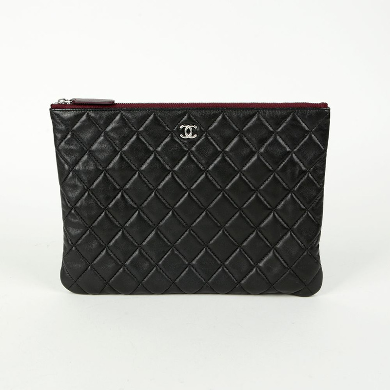 CHANEL 經典新款中型手拿包 A82545-1
