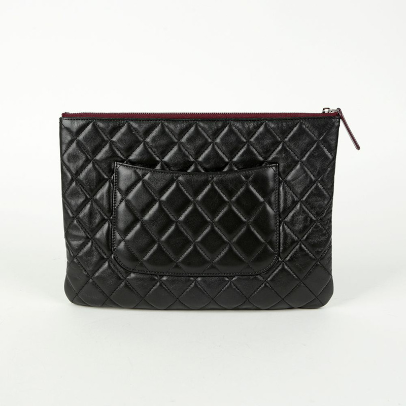 CHANEL 經典新款中型手拿包 A82545-3