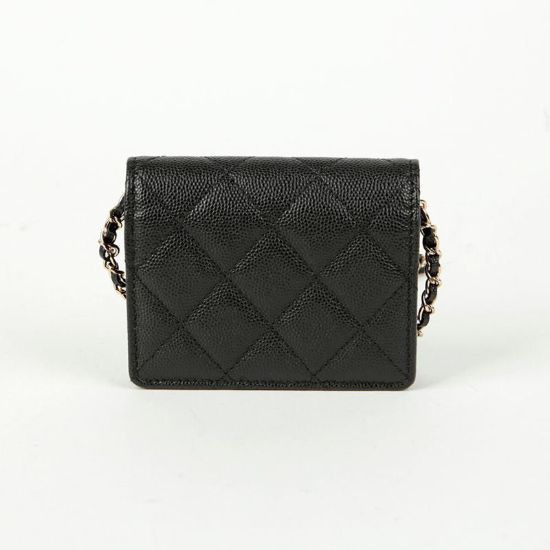 CHANEL Caviar Skin Accordion WOC 斜背包-3