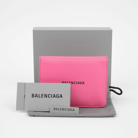 BALENCIAGA 日常翻蓋緊湊型皮夾