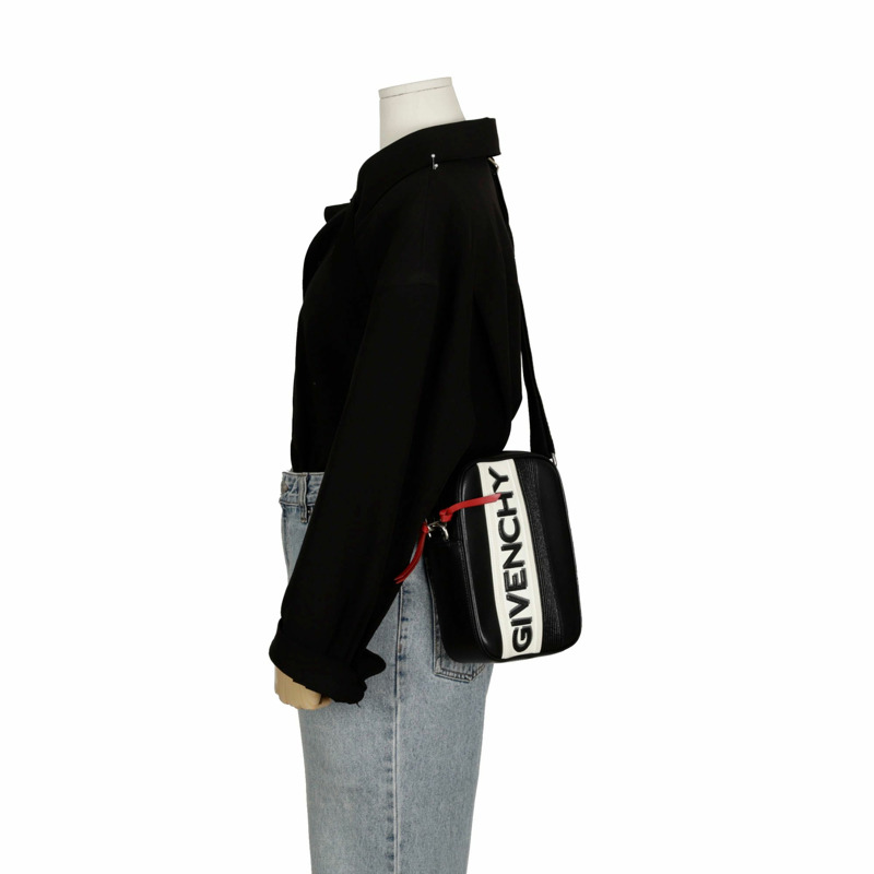 GIVENCHY 標誌單肩斜背包-8