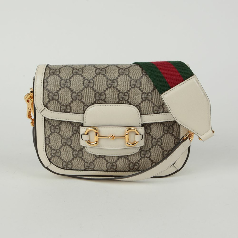 GUCCI Horsebit 1955 迷你肩斜背包 658574-1
