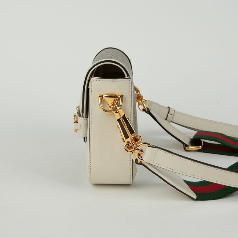 GUCCI Horsebit 1955 迷你肩斜背包 658574-4